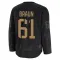 Black Men's Justin Braun Premium Philadelphia Flyers 2024 Military Appreciation Practice Jersey