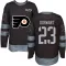 Black Men's Karsen Dorwart Authentic Philadelphia Flyers 1917-2017 100th Anniversary Jersey