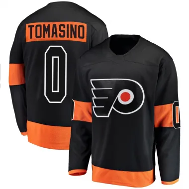 Black Men's Philip Tomasino Breakaway Philadelphia Flyers Alternate Jersey