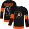 Black Men's Tyson Foerster Authentic Philadelphia Flyers Alternate Jersey