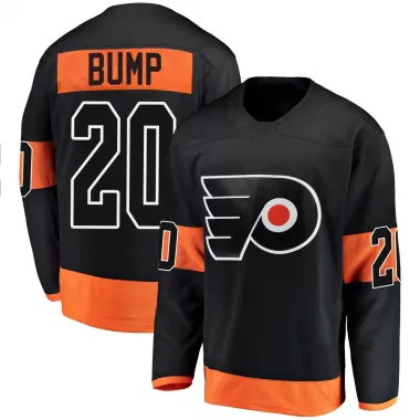 Black Youth Alex Bump Breakaway Philadelphia Flyers Alternate Jersey