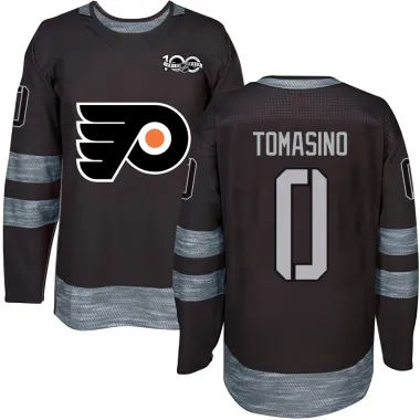 Black Youth Philip Tomasino Authentic Philadelphia Flyers 1917-2017 100th Anniversary Jersey