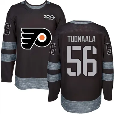Black Youth Samu Tuomaala Authentic Philadelphia Flyers 1917-2017 100th Anniversary Jersey