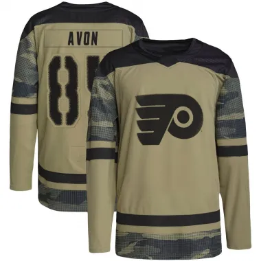Camo Men's Jon-Randall Avon Authentic Philadelphia Flyers Military Appreciation Practice Jersey
