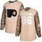 Camo Men's Ty Murchison Authentic Philadelphia Flyers Veterans Day Practice Jersey