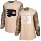 Camo Youth Karsen Dorwart Authentic Philadelphia Flyers Veterans Day Practice Jersey