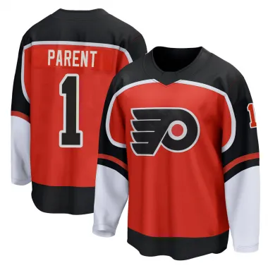 Orange Men's Bernie Parent Breakaway Philadelphia Flyers 2020/21 Special Edition Jersey