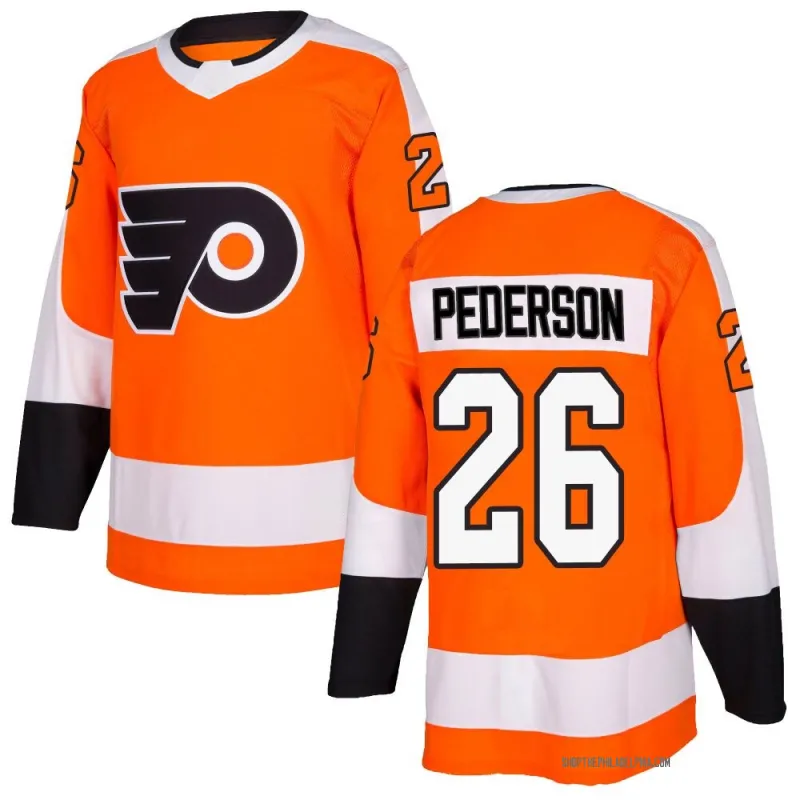 Orange Men's Lane Pederson Authentic Philadelphia Flyers Home Jersey
