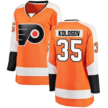 Orange Women's Aleksei Kolosov Breakaway Philadelphia Flyers Home Jersey