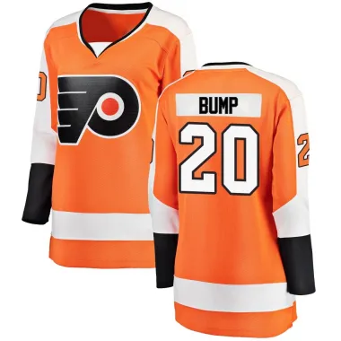 Orange Women's Alex Bump Breakaway Philadelphia Flyers Home Jersey