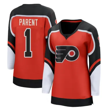 Orange Women's Bernie Parent Breakaway Philadelphia Flyers 2020/21 Special Edition Jersey