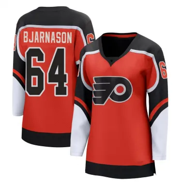 Orange Women's Carson Bjarnason Breakaway Philadelphia Flyers 2020/21 Special Edition Jersey