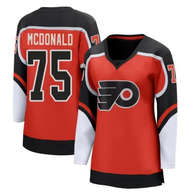 Orange Women's Hunter McDonald Breakaway Philadelphia Flyers 2020/21 Special Edition Jersey