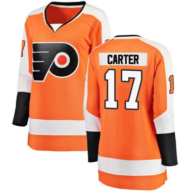 Orange Women's Jeff Carter Breakaway Philadelphia Flyers Home Jersey