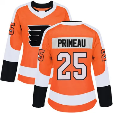 Orange Women's Keith Primeau Authentic Philadelphia Flyers Home Jersey