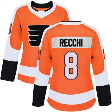 Orange Women's Mark Recchi Authentic Philadelphia Flyers Home Jersey