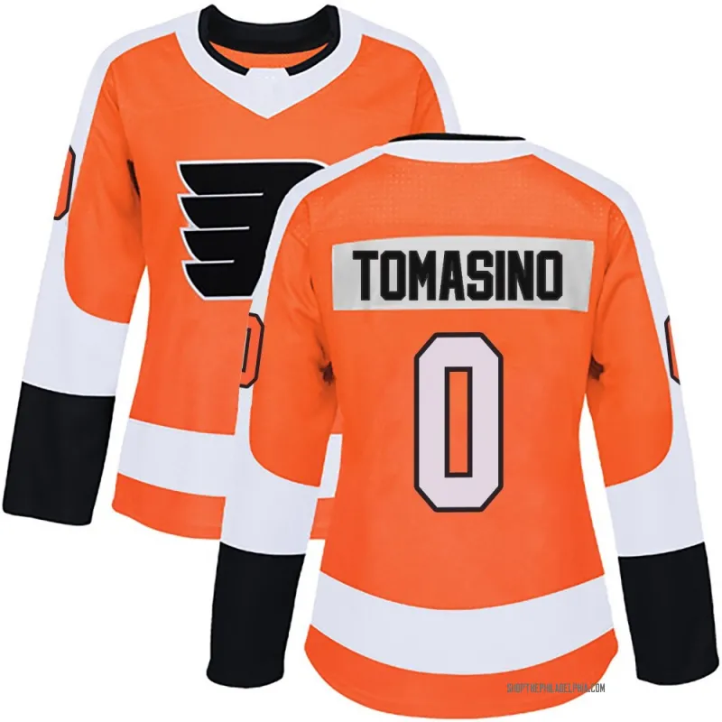 Orange Women's Philip Tomasino Authentic Philadelphia Flyers Home Jersey