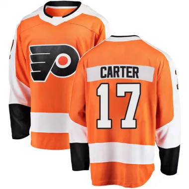 Orange Youth Jeff Carter Breakaway Philadelphia Flyers Home Jersey