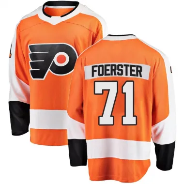 Orange Youth Tyson Foerster Breakaway Philadelphia Flyers Home Jersey