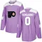 Purple Youth Philip Tomasino Authentic Philadelphia Flyers Fights Cancer Practice Jersey