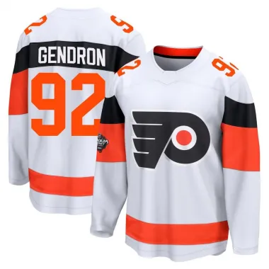 White Men's Alexis Gendron Breakaway Philadelphia Flyers 2024 Stadium Series Jersey