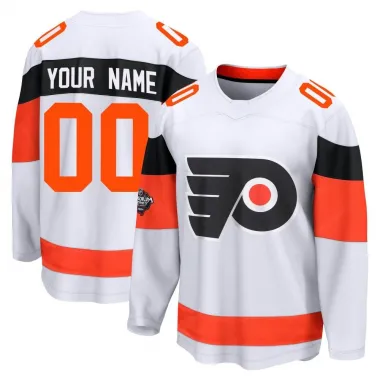 White Men's Custom Breakaway Philadelphia Flyers 2024 Stadium Series Jersey