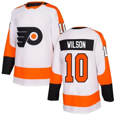White Men's Garrett Wilson Authentic Philadelphia Flyers Jersey