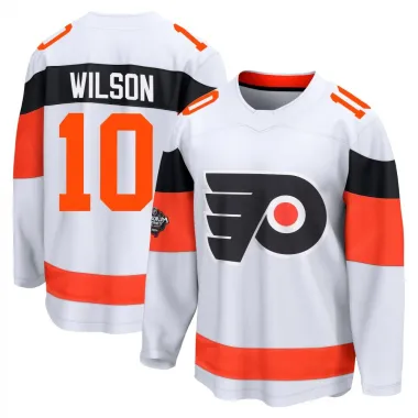 White Men's Garrett Wilson Breakaway Philadelphia Flyers 2024 Stadium Series Jersey