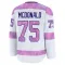 White Men's Hunter McDonald Premium Philadelphia Flyers 2024 Hockey Fights Cancer Practice Jersey