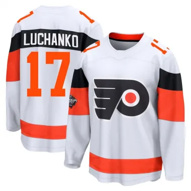 White Men's Jett Luchanko Breakaway Philadelphia Flyers 2024 Stadium Series Jersey