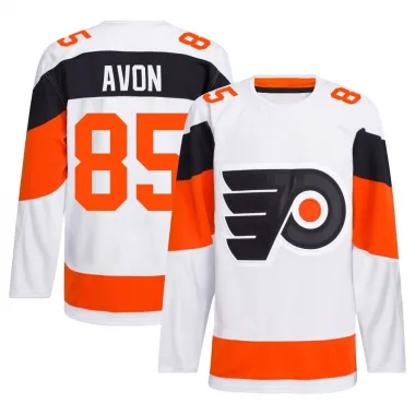 White Men's Jon-Randall Avon Authentic Philadelphia Flyers 2024 Stadium Series Primegreen Jersey