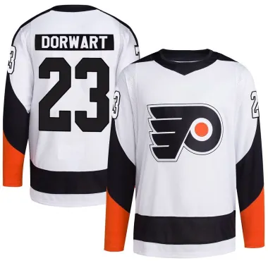 White Men's Karsen Dorwart Authentic Philadelphia Flyers Reverse Retro 2.0 Jersey