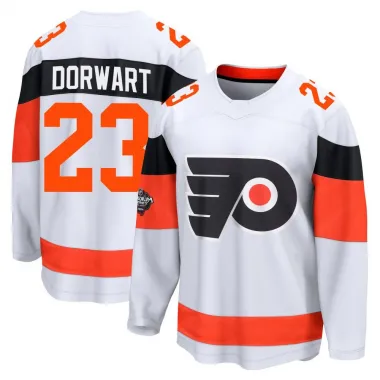 White Men's Karsen Dorwart Breakaway Philadelphia Flyers 2024 Stadium Series Jersey