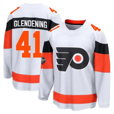 White Men's Luke Glendening Breakaway Philadelphia Flyers 2024 Stadium Series Jersey