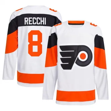 White Men's Mark Recchi Authentic Philadelphia Flyers 2024 Stadium Series Primegreen Jersey