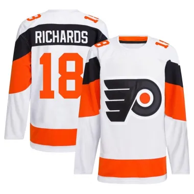 White Men's Mike Richards Authentic Philadelphia Flyers 2024 Stadium Series Primegreen Jersey