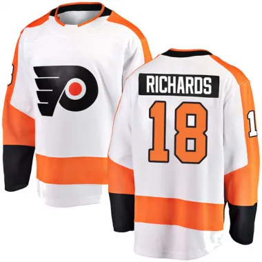 White Men's Mike Richards Breakaway Philadelphia Flyers Away Jersey