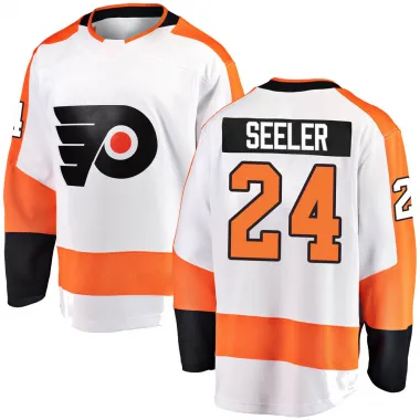 White Men's Nick Seeler Breakaway Philadelphia Flyers Away Jersey
