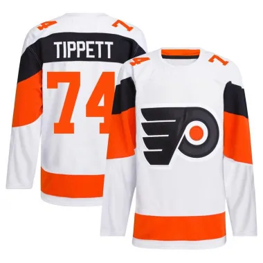 White Men's Owen Tippett Authentic Philadelphia Flyers 2024 Stadium Series Primegreen Jersey