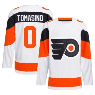 White Men's Philip Tomasino Authentic Philadelphia Flyers 2024 Stadium Series Primegreen Jersey