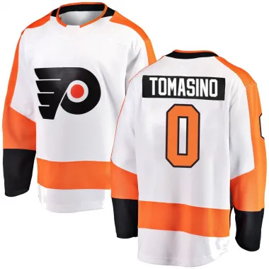 White Men's Philip Tomasino Breakaway Philadelphia Flyers Away Jersey