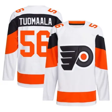 White Men's Samu Tuomaala Authentic Philadelphia Flyers 2024 Stadium Series Primegreen Jersey