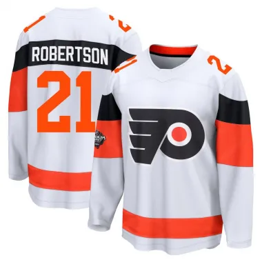 White Men's Tucker Robertson Breakaway Philadelphia Flyers 2024 Stadium Series Jersey
