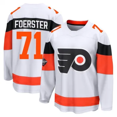 White Men's Tyson Foerster Breakaway Philadelphia Flyers 2024 Stadium Series Jersey