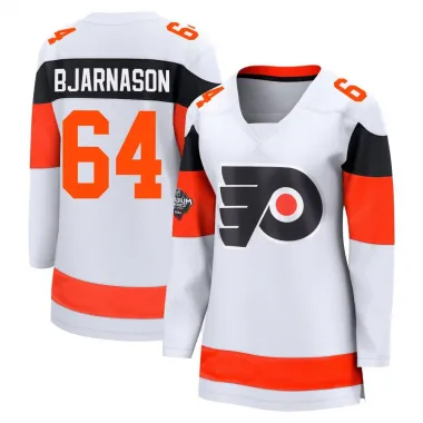 White Women's Carson Bjarnason Breakaway Philadelphia Flyers 2024 Stadium Series Jersey
