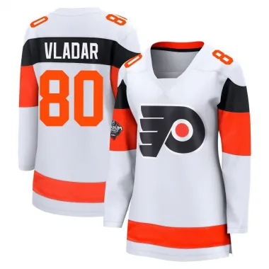 White Women's Dan Vladar Breakaway Philadelphia Flyers 2024 Stadium Series Jersey