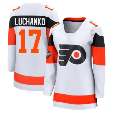 White Women's Jett Luchanko Breakaway Philadelphia Flyers 2024 Stadium Series Jersey
