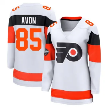 White Women's Jon-Randall Avon Breakaway Philadelphia Flyers 2024 Stadium Series Jersey