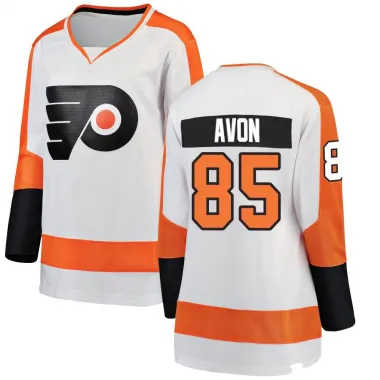 White Women's Jon-Randall Avon Breakaway Philadelphia Flyers Away Jersey