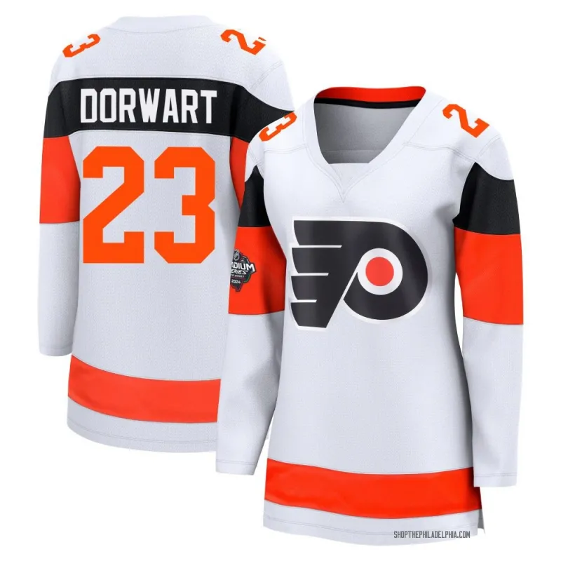 White Women's Karsen Dorwart Breakaway Philadelphia Flyers 2024 Stadium Series Jersey